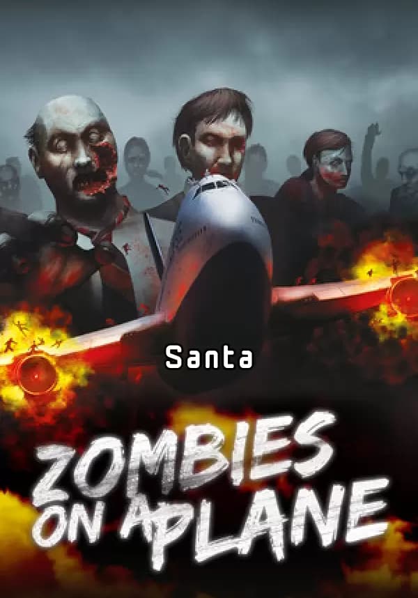 Zombies on a Plane - Santa
