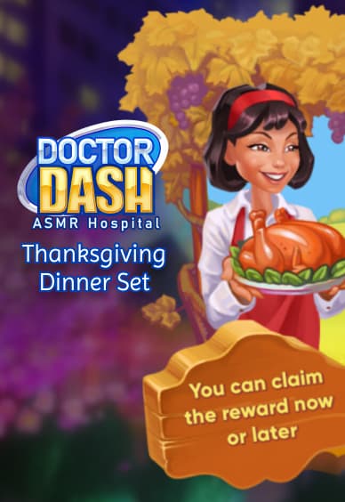 Doctor Dash ASMR Hospital - Thanksgiving Dinner Set