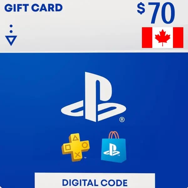 PlayStation Network Card PSN 70 CAD (CA)