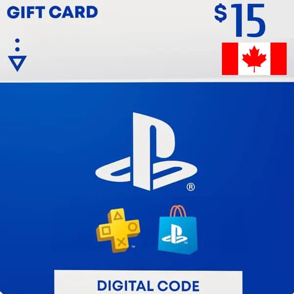 PlayStation Network Card PSN 15 CAD (CA)