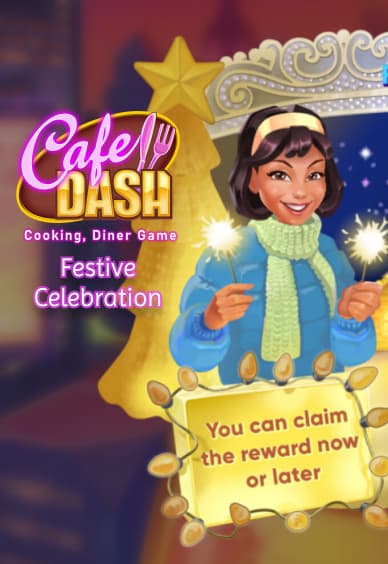 Cafe Dash: Cooking, Diner Game - Festive Celebration Set