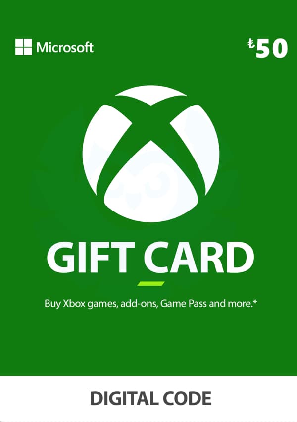XBOX Live Gift Card 50 TRY (Turkey)